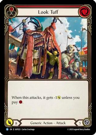 Look Tuff (SUP223) - Super Slam Rainbow Foil
