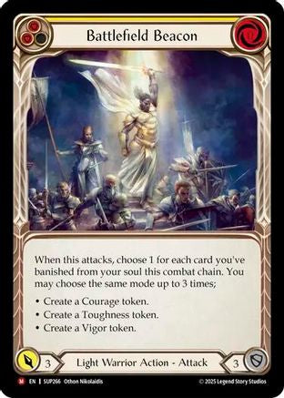 Battlefield Beacon (SUP266) - Super Slam Rainbow Foil