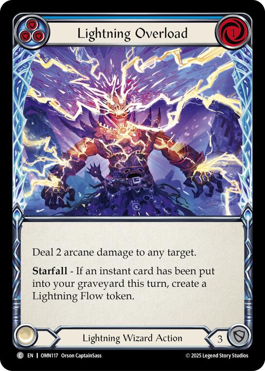 Lightning Overload (Blue)