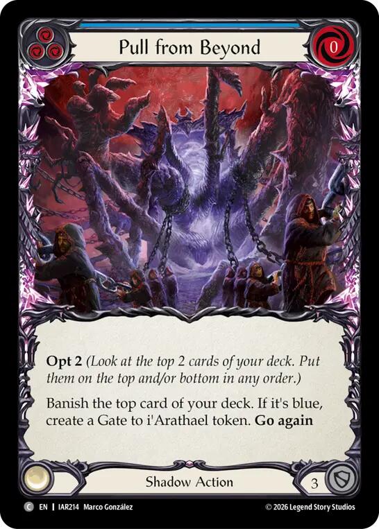 Pull from Beyond (Blue)