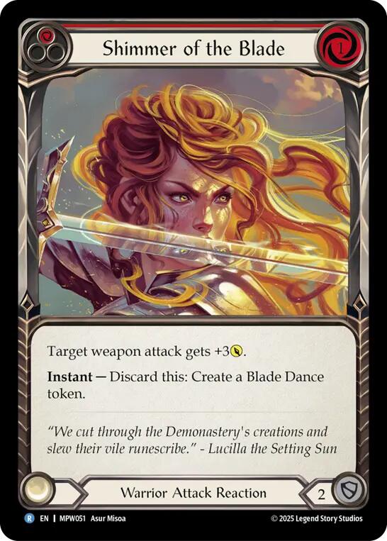 Shimmer of the Blade
