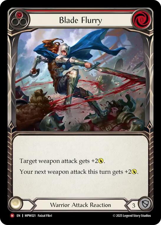 Blade Flurry (Red)