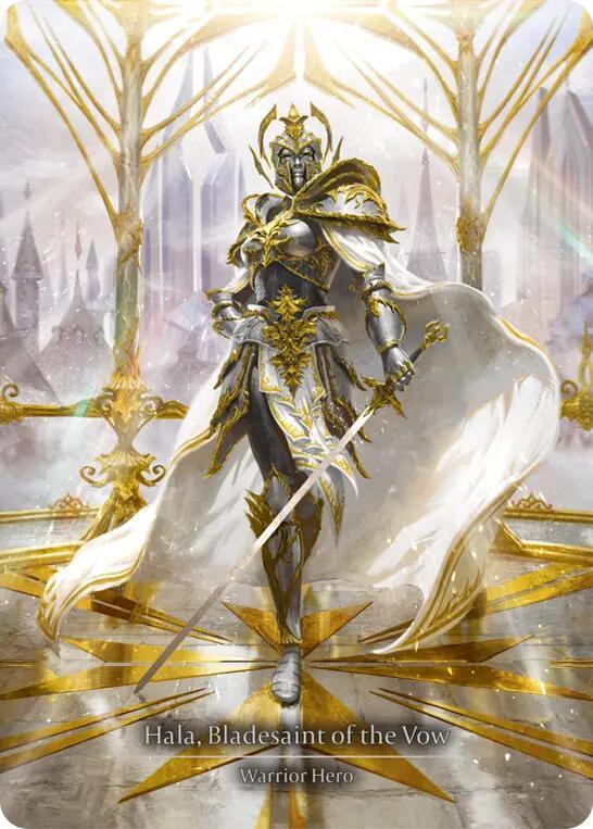 Hala, Bladesaint of the Vow (Marvel) (Back)