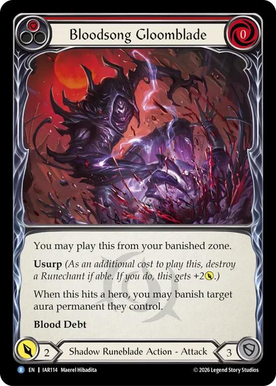 Bloodsong Gloomblade