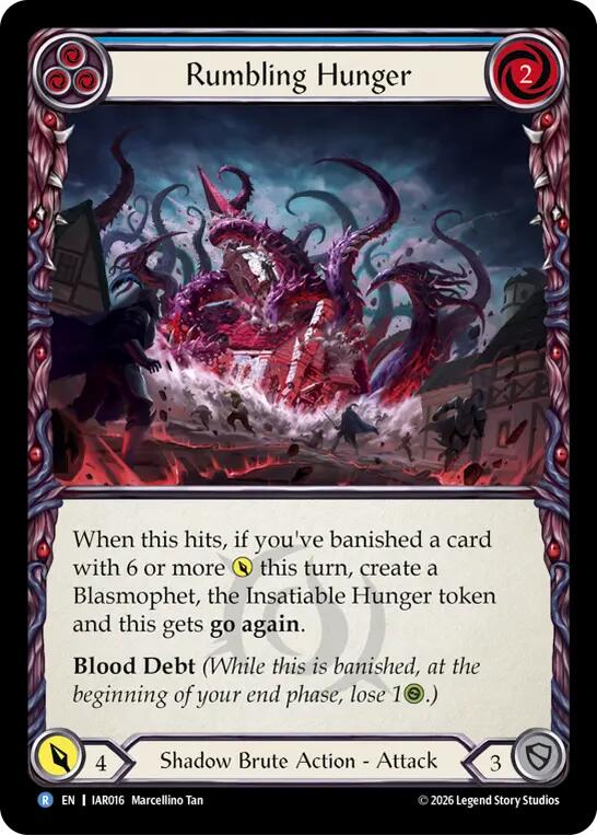Rumbling Hunger (Blue)