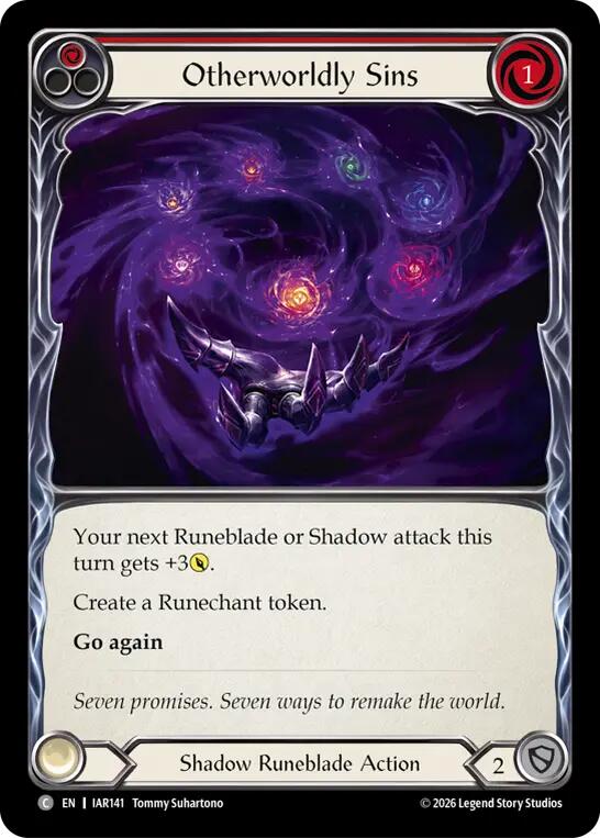 Otherworldly Sins (Red)