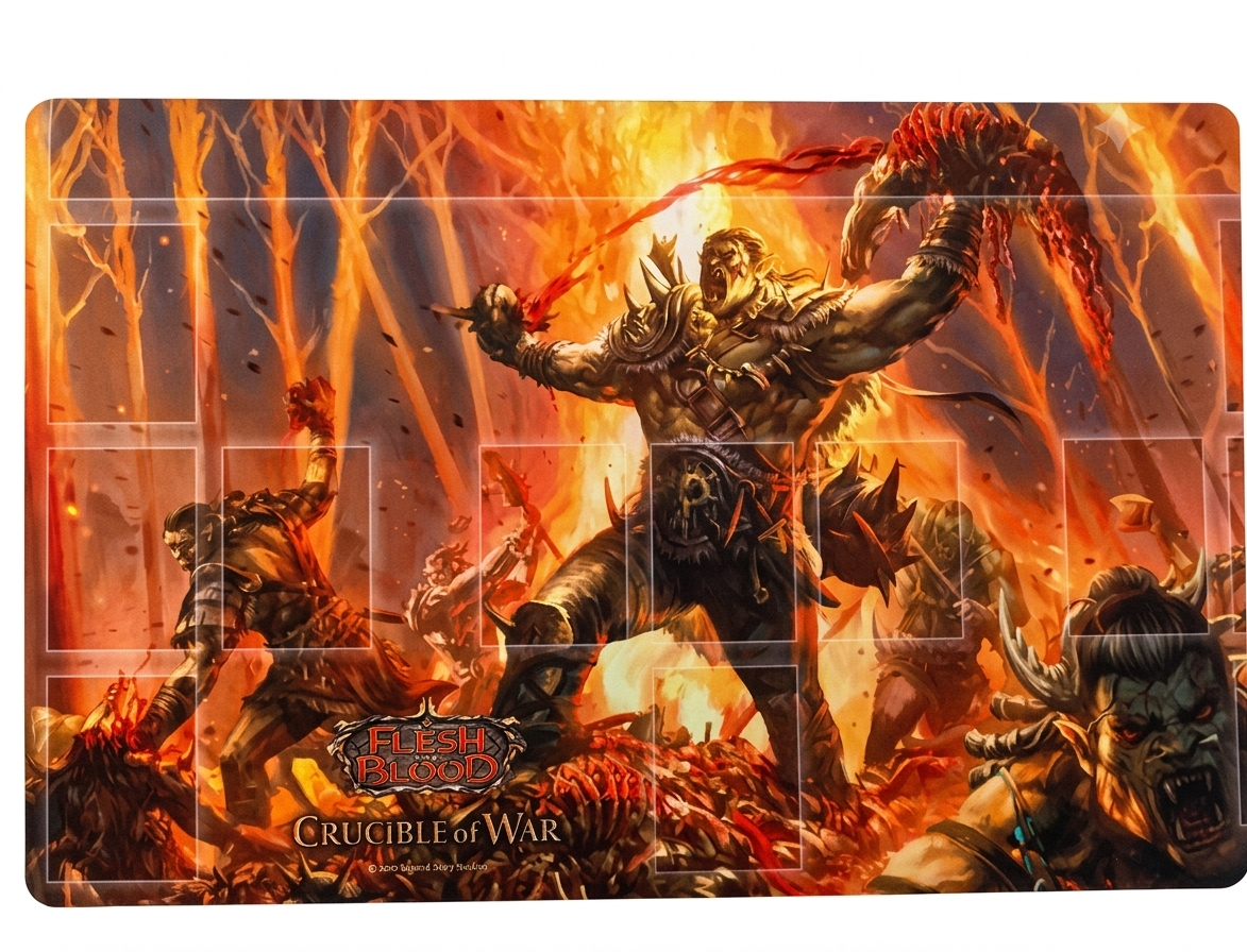 Massacre (CRU) Official FAB Playmat – Palico Cards & Collectibles