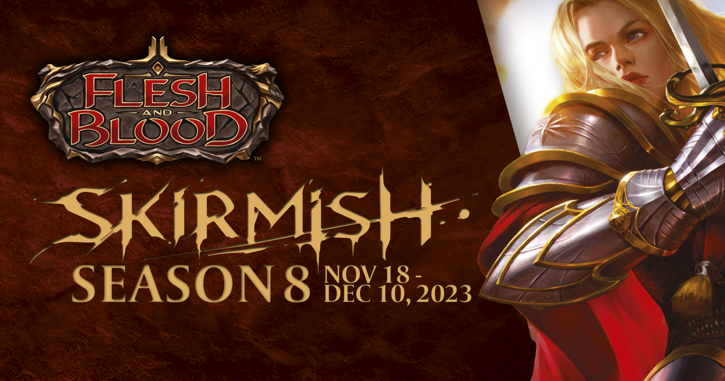Skirmish - Season 8 - Blitz ticket - Sat, Dec 09 2023