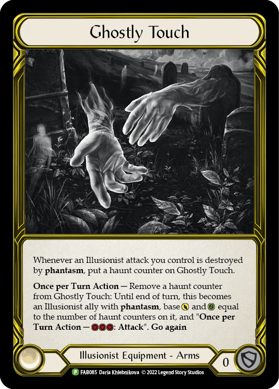 Ghostly Touch (Golden) [FAB085] (Promo)  Cold Foil