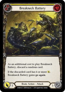 Breakneck Battery (Yellow) [U-WTR012] (Welcome to Rathe Unlimited)  Unlimited Rainbow Foil