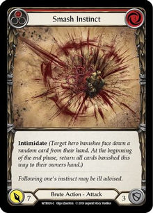 Smash Instinct (Red) [U-WTR026] (Welcome to Rathe Unlimited)  Unlimited Rainbow Foil