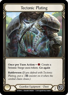 Tectonic Plating [U-WTR041] (Welcome to Rathe Unlimited)  Unlimited Rainbow Foil