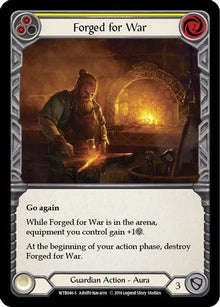 Forged for War [U-WTR046] (Welcome to Rathe Unlimited)  Unlimited Rainbow Foil