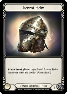 Ironrot Helm [U-WTR155] (Welcome to Rathe Unlimited)  Unlimited Rainbow Foil