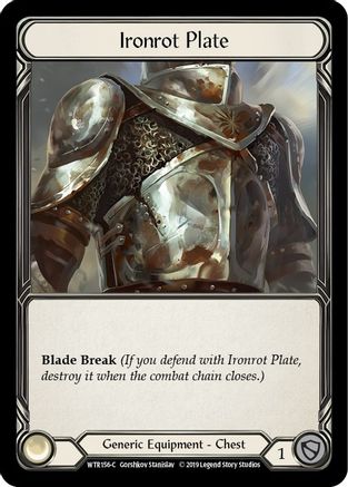 Ironrot Plate [U-WTR156] (Welcome to Rathe Unlimited)  Unlimited Normal