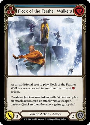 Flock of the Feather Walkers (Blue) [U-WTR184] (Welcome to Rathe Unlimited)  Unlimited Normal