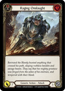 Raging Onslaught (Red) [U-WTR188] (Welcome to Rathe Unlimited)  Unlimited Normal