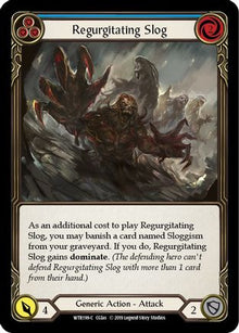 Regurgitating Slog (Blue) [U-WTR199] (Welcome to Rathe Unlimited)  Unlimited Rainbow Foil