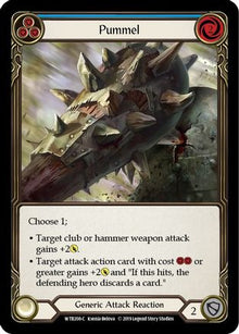 Pummel (Blue) [U-WTR208] (Welcome to Rathe Unlimited)  Unlimited Rainbow Foil
