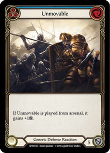 Unmovable (Blue) [U-WTR214] (Welcome to Rathe Unlimited)  Unlimited Rainbow Foil