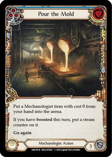 Pour the Mold (Blue) [U-ARC016] (Arcane Rising Unlimited)  Unlimited Rainbow Foil