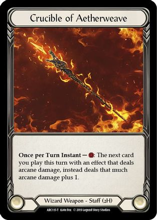 Dash // Crucible of Aetherweave [U-ARC002 // U-ARC115] (Arcane Rising Unlimited)  Unlimited Normal