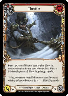 Throttle (Red) [U-ARC023] (Arcane Rising Unlimited)  Unlimited Rainbow Foil