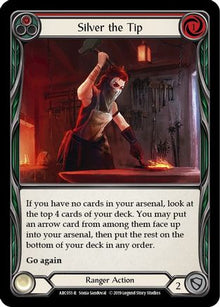 Silver the Tip (Red) [U-ARC051] (Arcane Rising Unlimited)  Unlimited Rainbow Foil