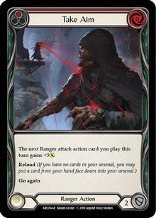 Take Aim (Red) [U-ARC054] (Arcane Rising Unlimited)  Unlimited Rainbow Foil
