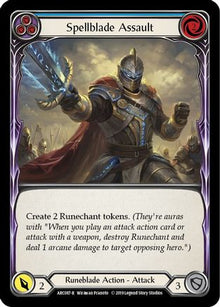 Spellblade Assault (Blue) [U-ARC087] (Arcane Rising Unlimited)  Unlimited Rainbow Foil