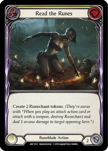 Read the Runes (Yellow) [U-ARC110] (Arcane Rising Unlimited)  Unlimited Rainbow Foil