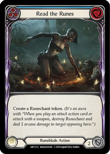 Read the Runes (Blue) [U-ARC111] (Arcane Rising Unlimited)  Unlimited Rainbow Foil