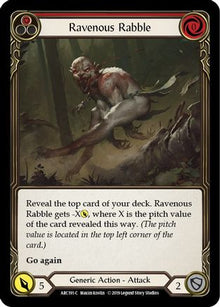 Ravenous Rabble (Red) [U-ARC191] (Arcane Rising Unlimited)  Unlimited Rainbow Foil
