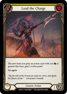 Lead the Charge (Yellow) [U-ARC210] (Arcane Rising Unlimited)  Unlimited Normal