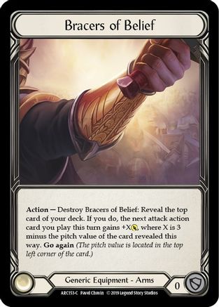 Bracers of Belief [U-ARC153] (Arcane Rising Unlimited)  Unlimited Normal