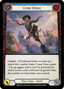 Crane Dance (Blue) [U-CRU059] (Crucible of War Unlimited)  Unlimited Rainbow Foil