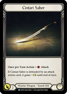Cintari Saber [U-CRU079] (Crucible of War Unlimited)  Unlimited Rainbow Foil