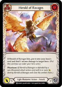 Herald of Ravages (Blue) [U-MON019] (Monarch Unlimited)  Unlimited Normal