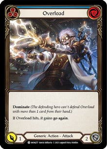 Overload (Blue) [U-MON277-RF] (Monarch Unlimited)  Unlimited Rainbow Foil