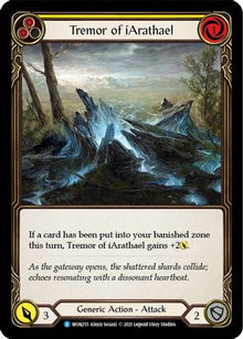 Tremor of iArathael (Yellow) [U-MON255-RF] (Monarch Unlimited)  Unlimited Rainbow Foil