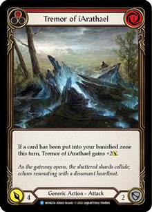 Tremor of iArathael (Red) [U-MON254-RF] (Monarch Unlimited)  Unlimited Rainbow Foil