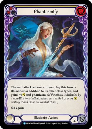 Phantasmify (Yellow) [U-MON096-RF] (Monarch Unlimited)  Unlimited Rainbow Foil
