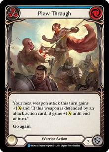 Plow Through (Blue) [U-MON115-RF] (Monarch Unlimited)  Unlimited Rainbow Foil