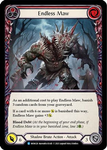Endless Maw (Red) [U-MON126-RF] (Monarch Unlimited)  Unlimited Rainbow Foil