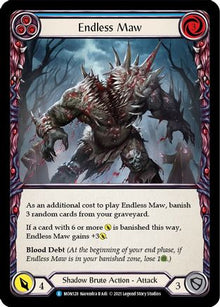 Endless Maw (Blue) [U-MON128-RF] (Monarch Unlimited)  Unlimited Rainbow Foil