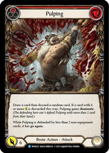 Pulping (Red) [U-MON223-RF] (Monarch Unlimited)  Unlimited Rainbow Foil