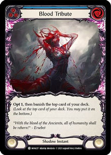 Blood Tribute (Blue) [U-MON217] (Monarch Unlimited)  Unlimited Normal