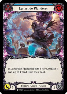 Lunartide Plunderer (Blue) [U-MON208-RF] (Monarch Unlimited)  Unlimited Rainbow Foil