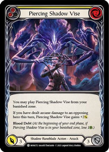 Piercing Shadow Vise (Yellow) [U-MON172-RF] (Monarch Unlimited)  Unlimited Rainbow Foil