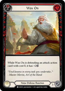 Wax On (Red) [EVR050] (Everfest)  1st Edition Rainbow Foil